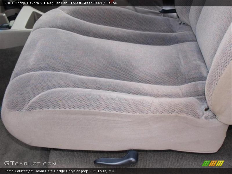 Forest Green Pearl / Taupe 2001 Dodge Dakota SLT Regular Cab
