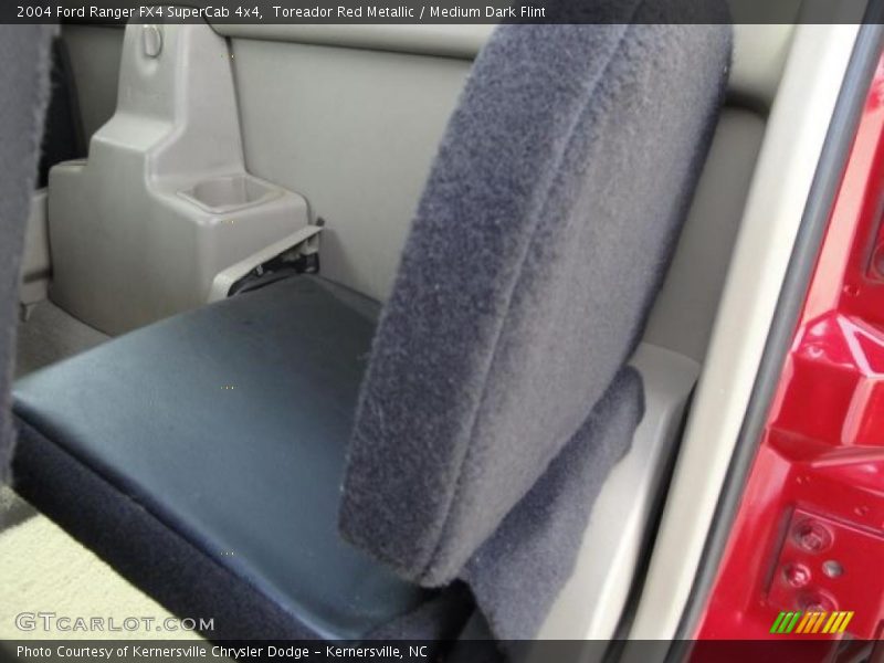 Toreador Red Metallic / Medium Dark Flint 2004 Ford Ranger FX4 SuperCab 4x4