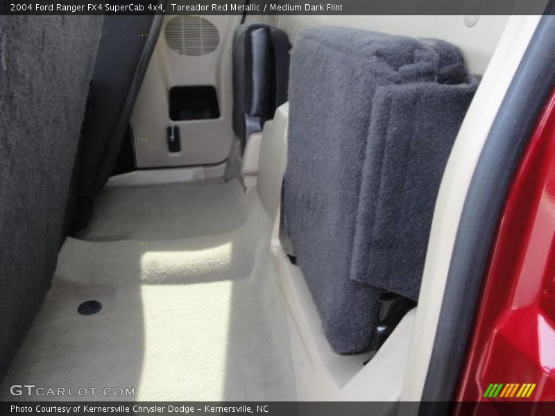 Toreador Red Metallic / Medium Dark Flint 2004 Ford Ranger FX4 SuperCab 4x4