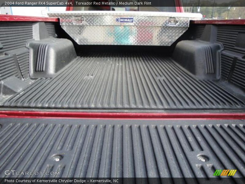 Toreador Red Metallic / Medium Dark Flint 2004 Ford Ranger FX4 SuperCab 4x4