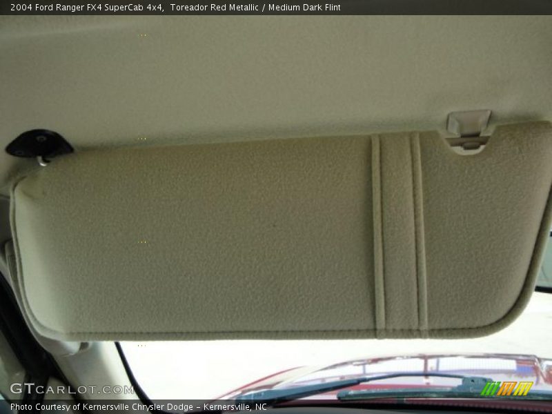 Toreador Red Metallic / Medium Dark Flint 2004 Ford Ranger FX4 SuperCab 4x4
