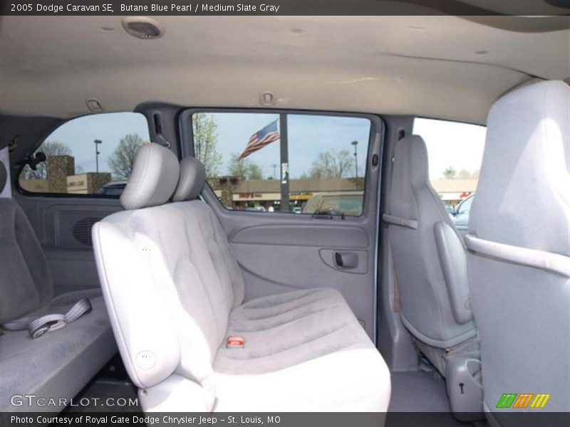 Butane Blue Pearl / Medium Slate Gray 2005 Dodge Caravan SE