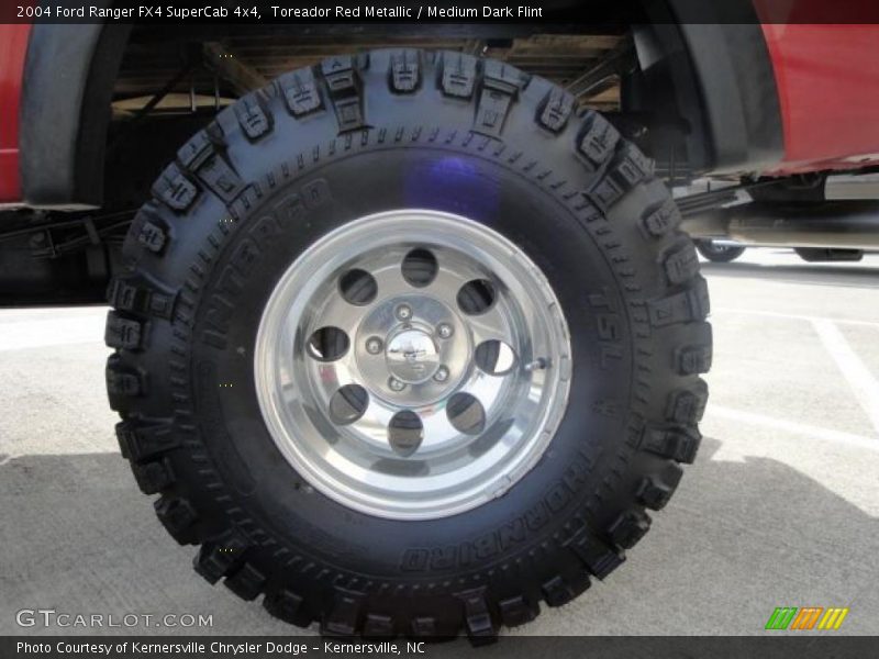 Toreador Red Metallic / Medium Dark Flint 2004 Ford Ranger FX4 SuperCab 4x4
