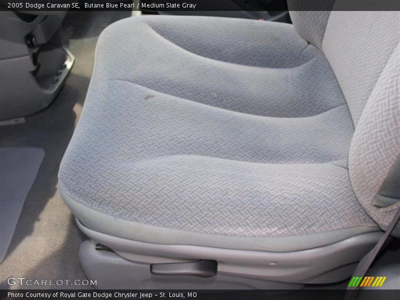 Butane Blue Pearl / Medium Slate Gray 2005 Dodge Caravan SE