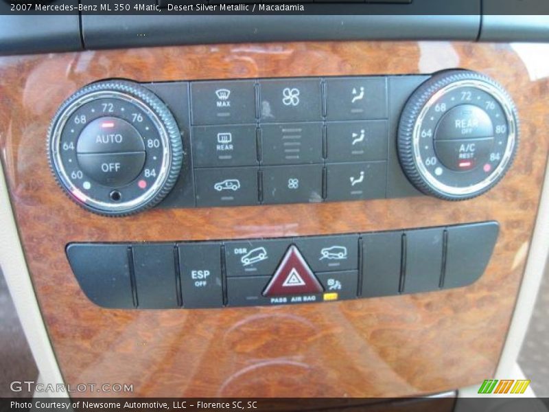 Desert Silver Metallic / Macadamia 2007 Mercedes-Benz ML 350 4Matic