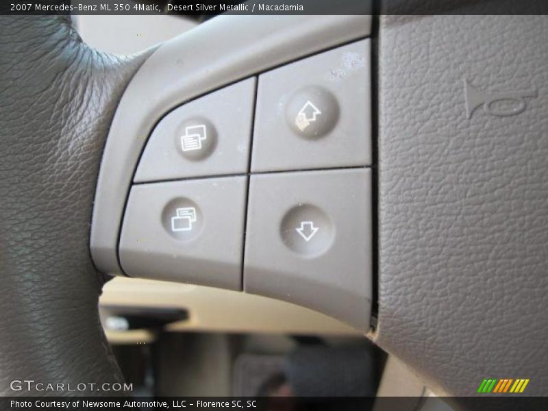 Desert Silver Metallic / Macadamia 2007 Mercedes-Benz ML 350 4Matic