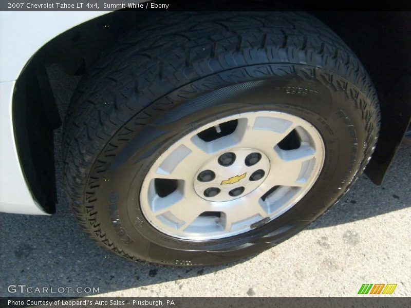 Summit White / Ebony 2007 Chevrolet Tahoe LT 4x4