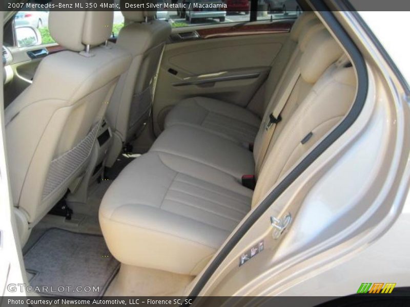 Desert Silver Metallic / Macadamia 2007 Mercedes-Benz ML 350 4Matic