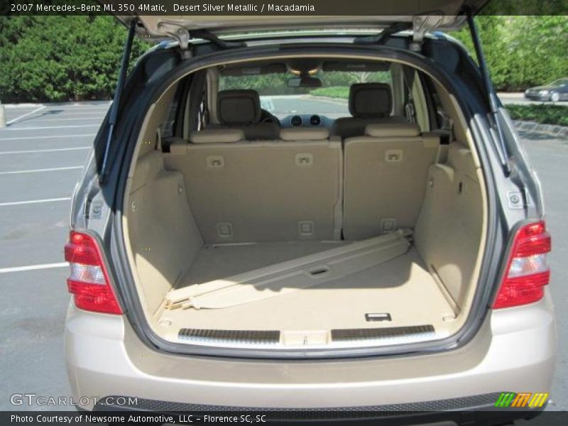 Desert Silver Metallic / Macadamia 2007 Mercedes-Benz ML 350 4Matic