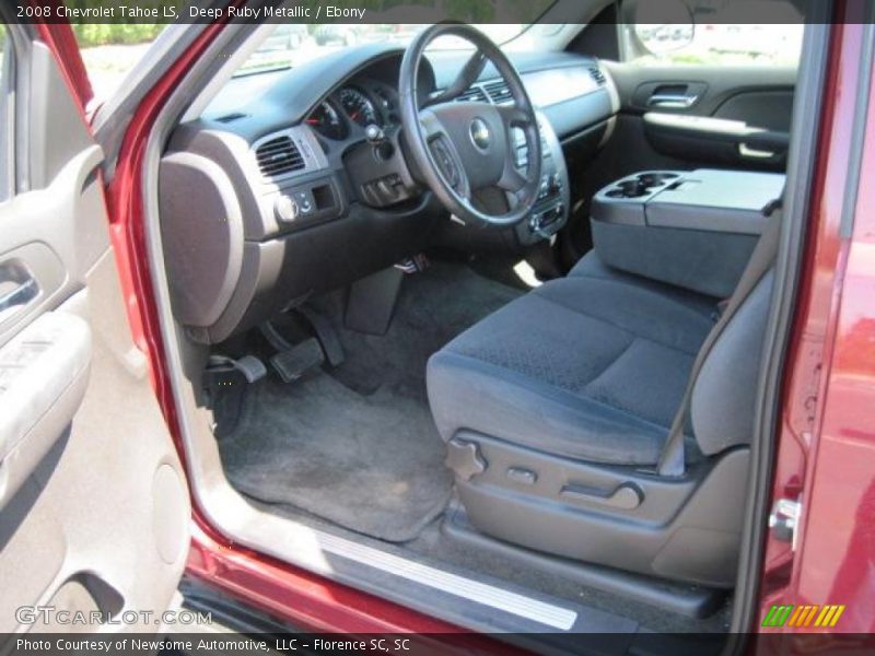 Deep Ruby Metallic / Ebony 2008 Chevrolet Tahoe LS