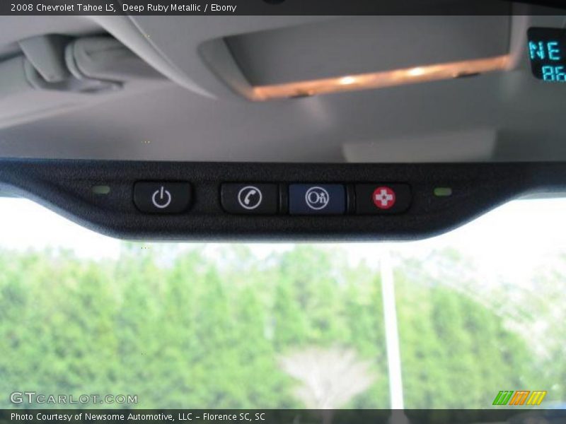 Deep Ruby Metallic / Ebony 2008 Chevrolet Tahoe LS