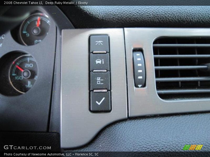 Deep Ruby Metallic / Ebony 2008 Chevrolet Tahoe LS