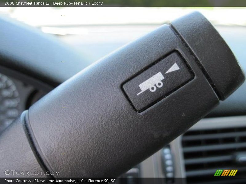 Deep Ruby Metallic / Ebony 2008 Chevrolet Tahoe LS
