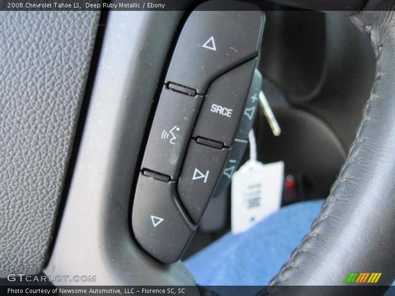 Deep Ruby Metallic / Ebony 2008 Chevrolet Tahoe LS