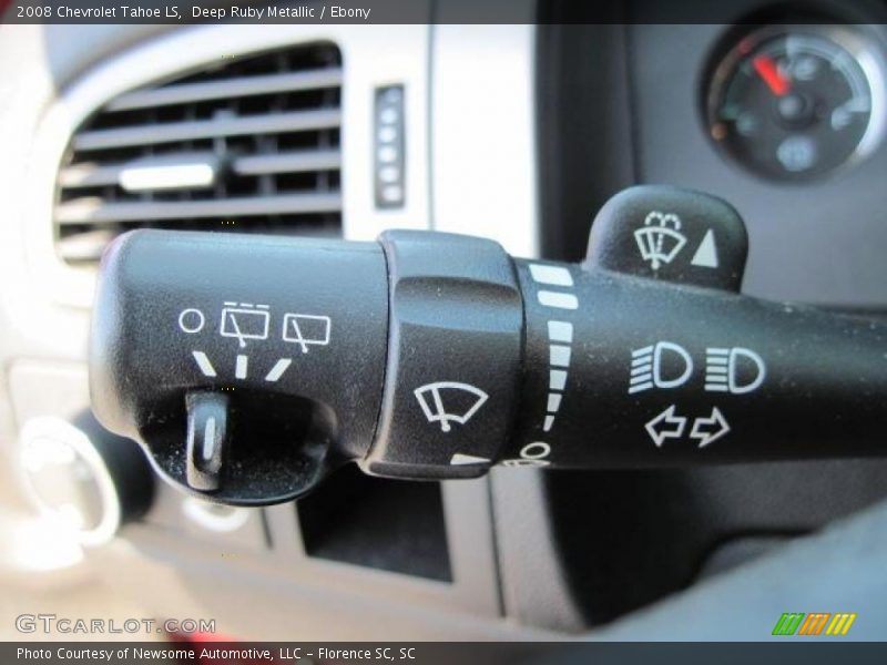 Deep Ruby Metallic / Ebony 2008 Chevrolet Tahoe LS