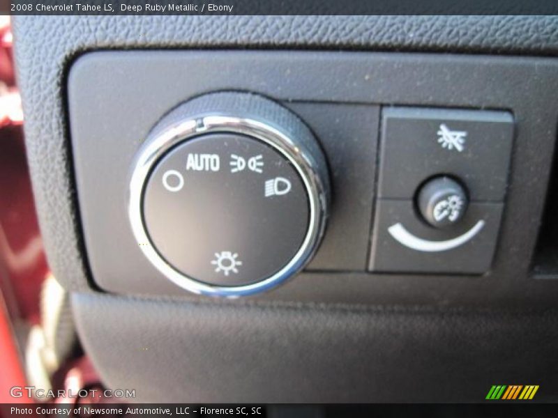 Deep Ruby Metallic / Ebony 2008 Chevrolet Tahoe LS