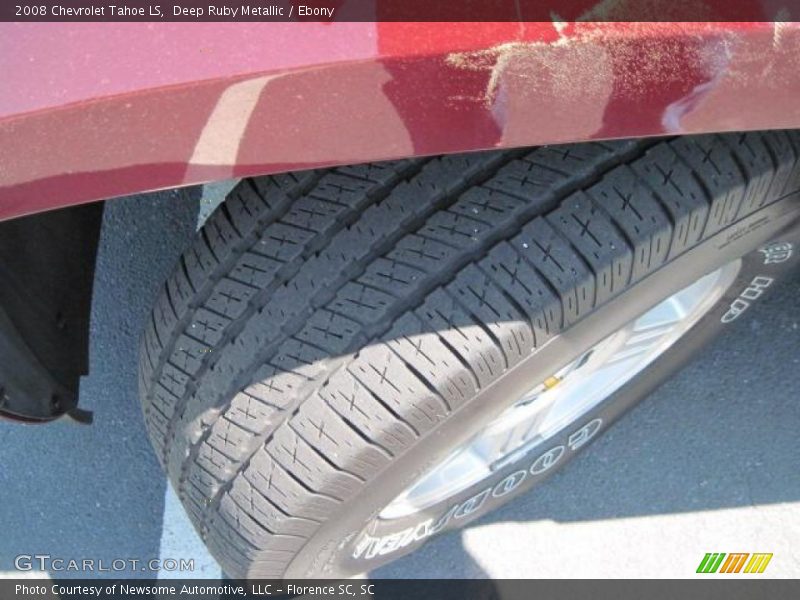 Deep Ruby Metallic / Ebony 2008 Chevrolet Tahoe LS