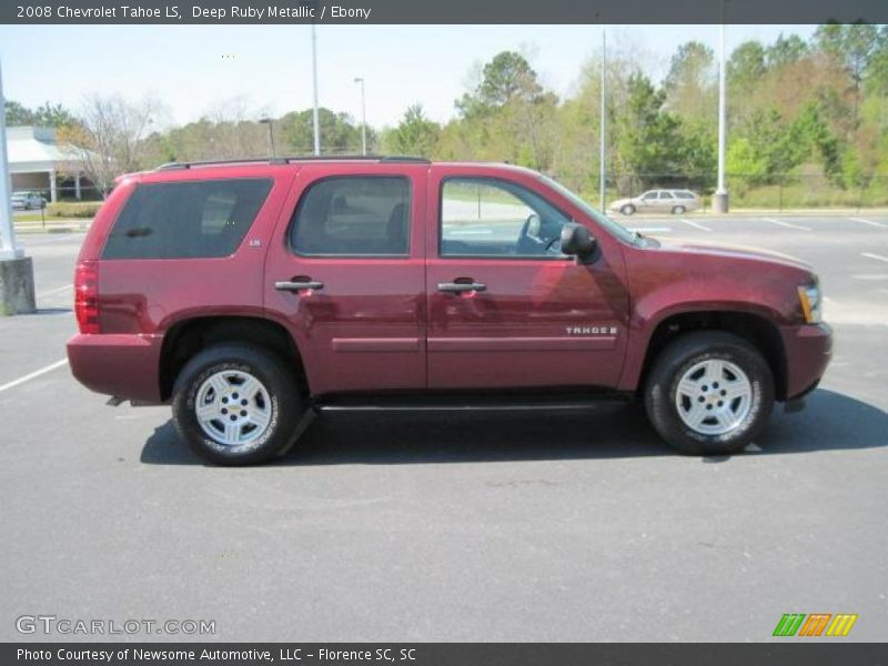 Deep Ruby Metallic / Ebony 2008 Chevrolet Tahoe LS