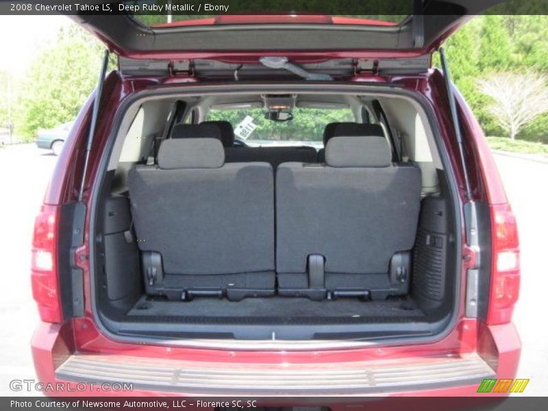 Deep Ruby Metallic / Ebony 2008 Chevrolet Tahoe LS