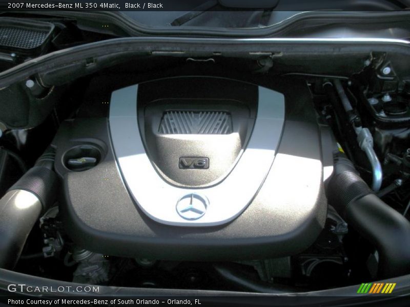 Black / Black 2007 Mercedes-Benz ML 350 4Matic