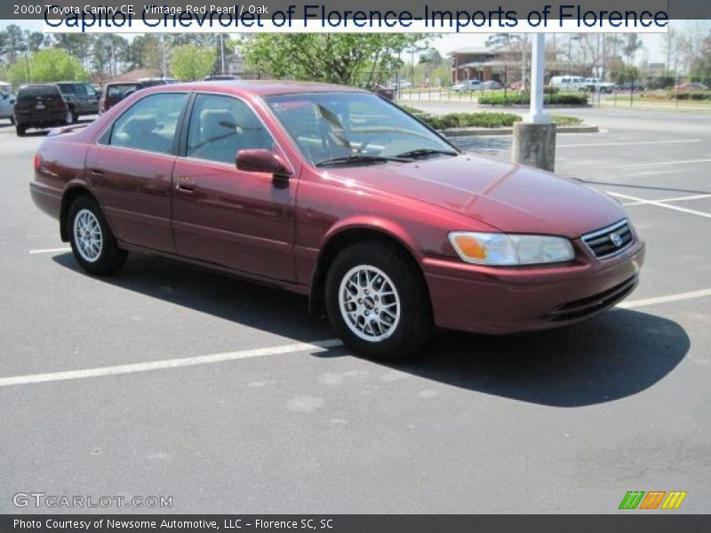 Vintage Red Pearl / Oak 2000 Toyota Camry CE