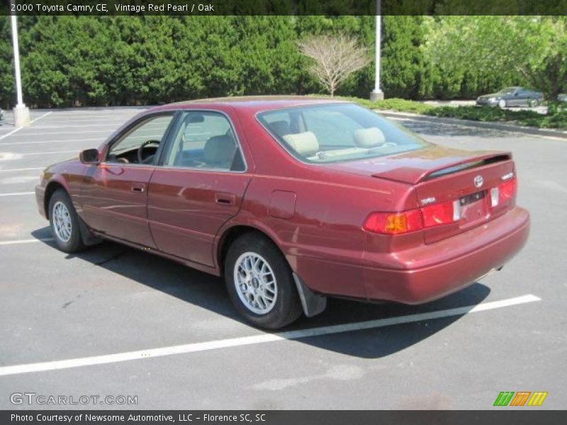 Vintage Red Pearl / Oak 2000 Toyota Camry CE