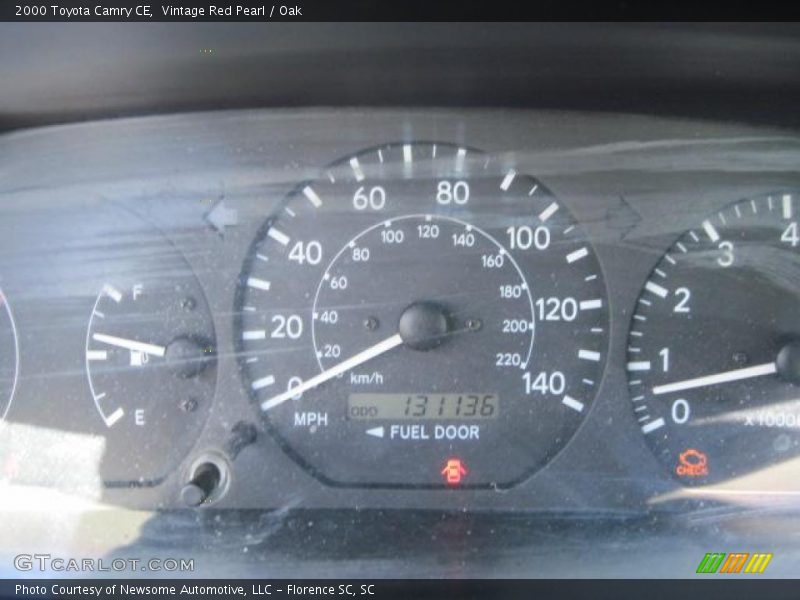 Vintage Red Pearl / Oak 2000 Toyota Camry CE