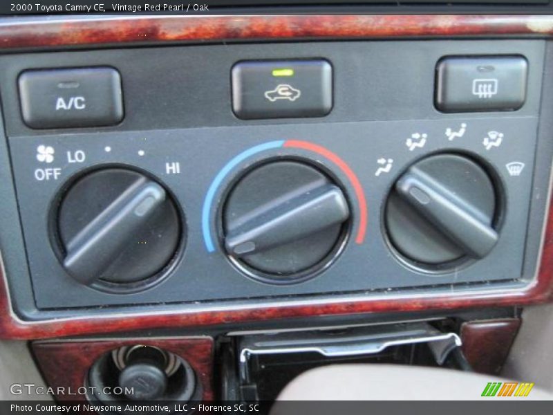 Vintage Red Pearl / Oak 2000 Toyota Camry CE