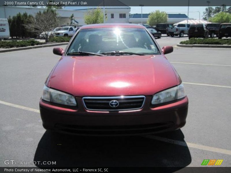 Vintage Red Pearl / Oak 2000 Toyota Camry CE