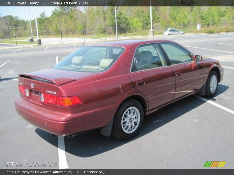 Vintage Red Pearl / Oak 2000 Toyota Camry CE