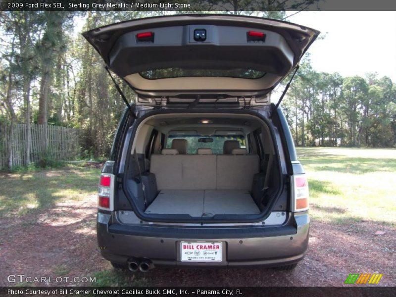 Sterling Grey Metallic / Medium Light Stone 2009 Ford Flex SEL