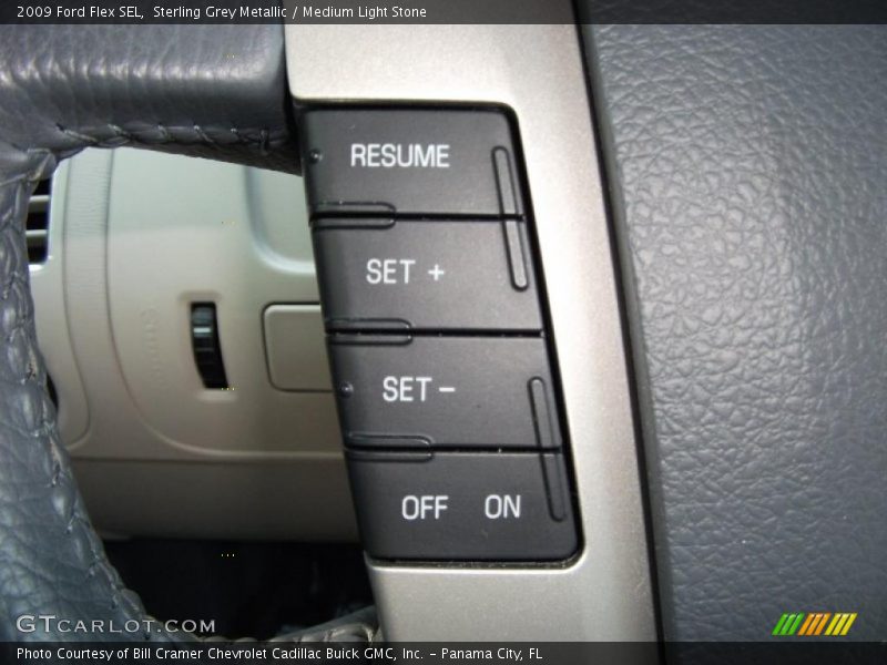 Sterling Grey Metallic / Medium Light Stone 2009 Ford Flex SEL