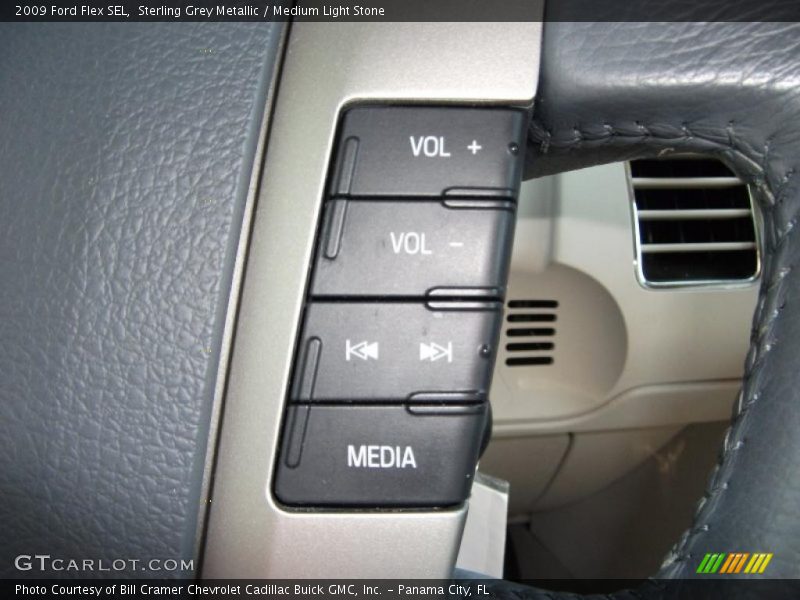 Sterling Grey Metallic / Medium Light Stone 2009 Ford Flex SEL
