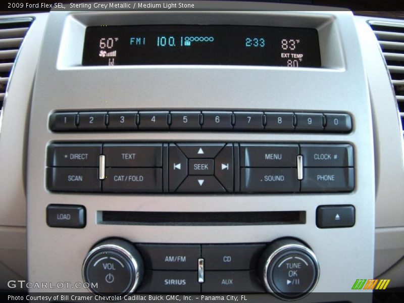 Sterling Grey Metallic / Medium Light Stone 2009 Ford Flex SEL