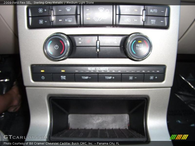 Sterling Grey Metallic / Medium Light Stone 2009 Ford Flex SEL