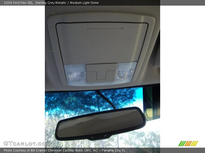 Sterling Grey Metallic / Medium Light Stone 2009 Ford Flex SEL