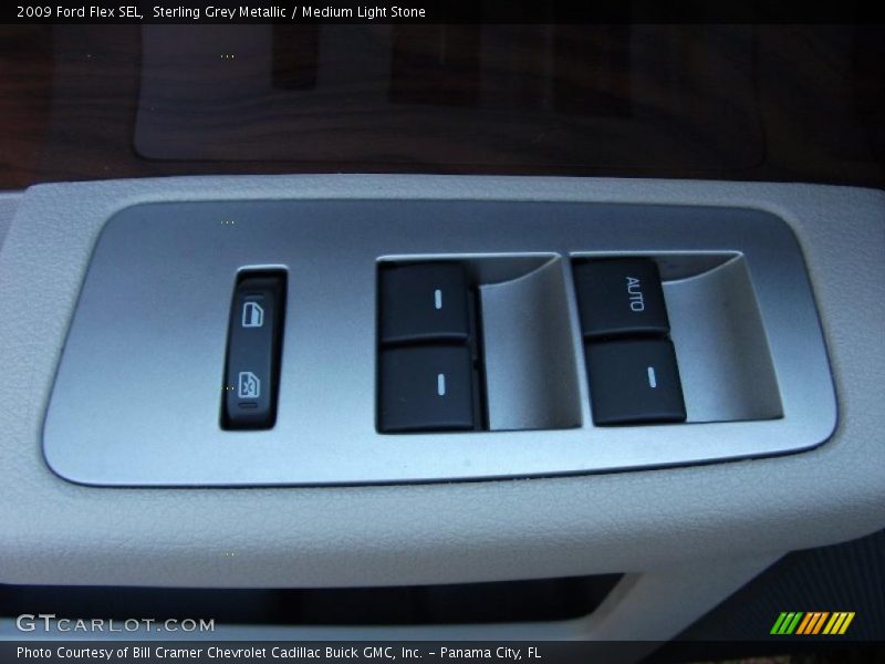 Sterling Grey Metallic / Medium Light Stone 2009 Ford Flex SEL