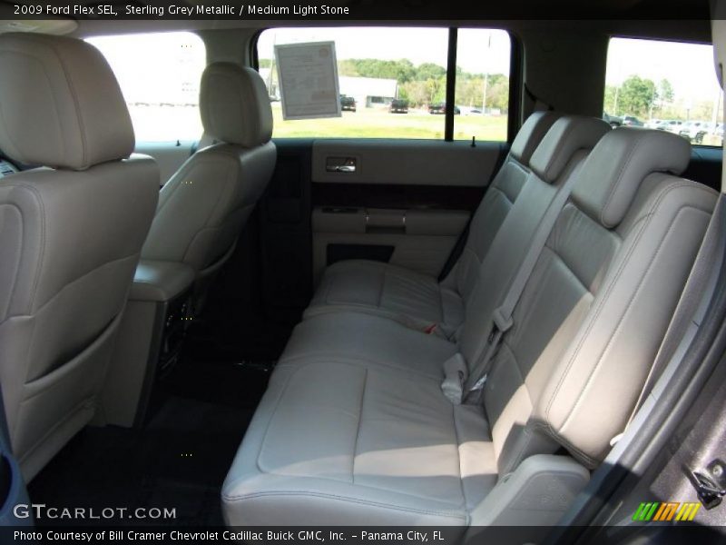 Sterling Grey Metallic / Medium Light Stone 2009 Ford Flex SEL
