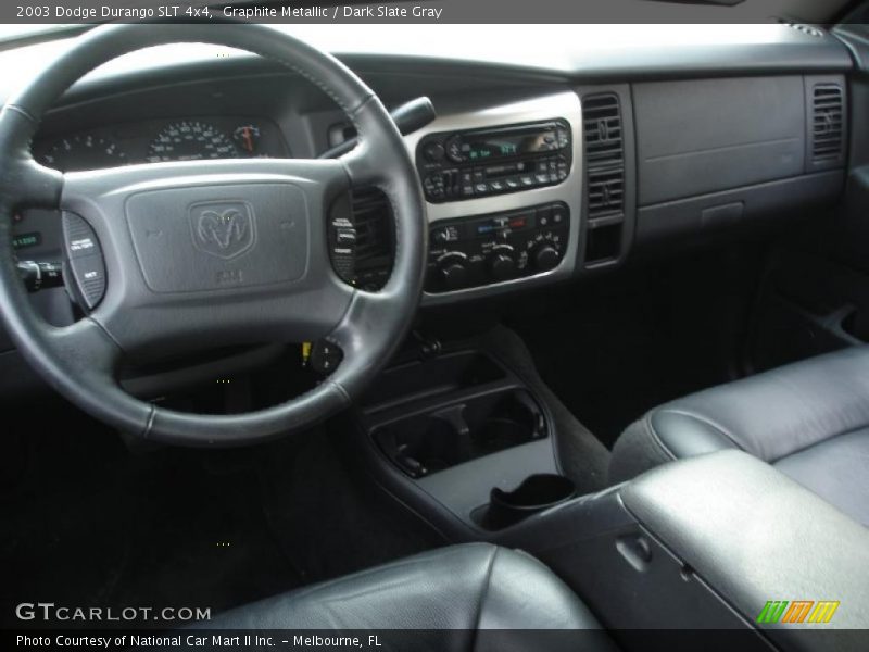 Graphite Metallic / Dark Slate Gray 2003 Dodge Durango SLT 4x4