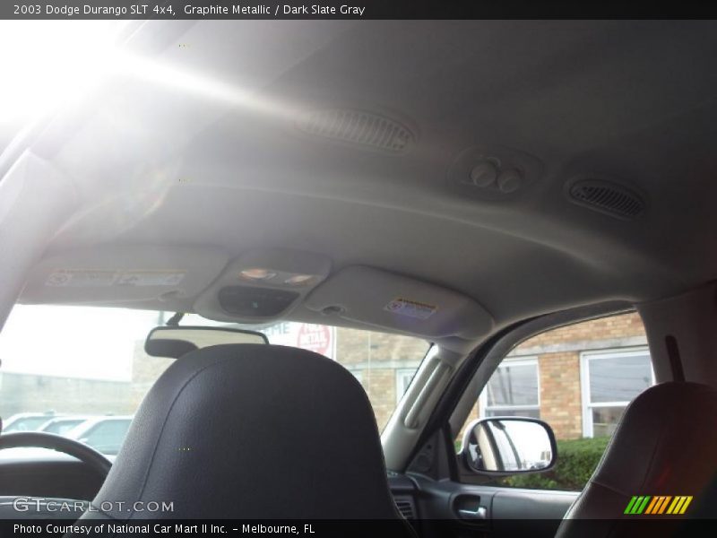 Graphite Metallic / Dark Slate Gray 2003 Dodge Durango SLT 4x4