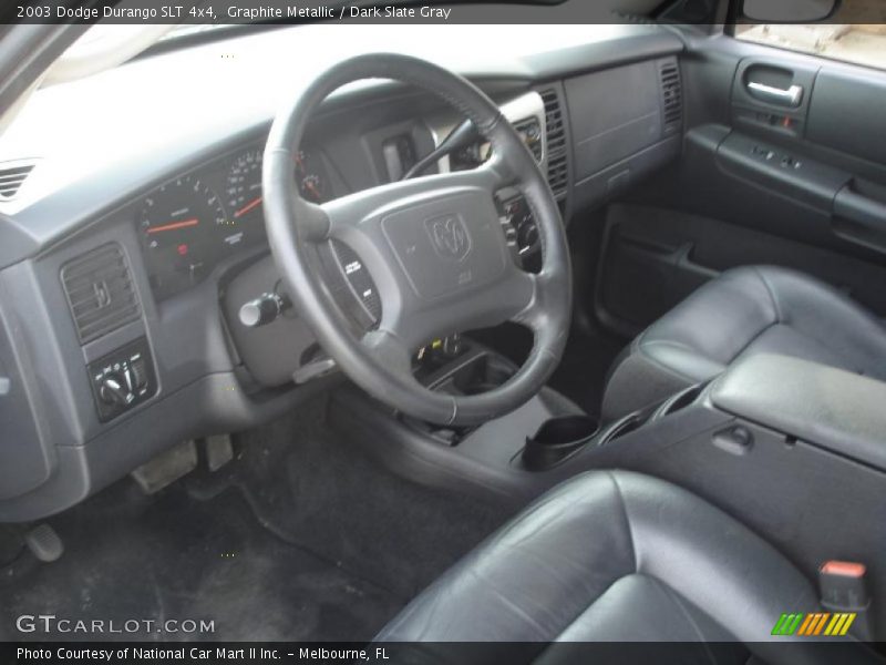 Graphite Metallic / Dark Slate Gray 2003 Dodge Durango SLT 4x4