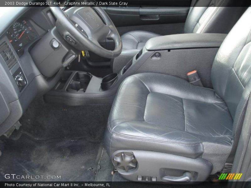 Graphite Metallic / Dark Slate Gray 2003 Dodge Durango SLT 4x4