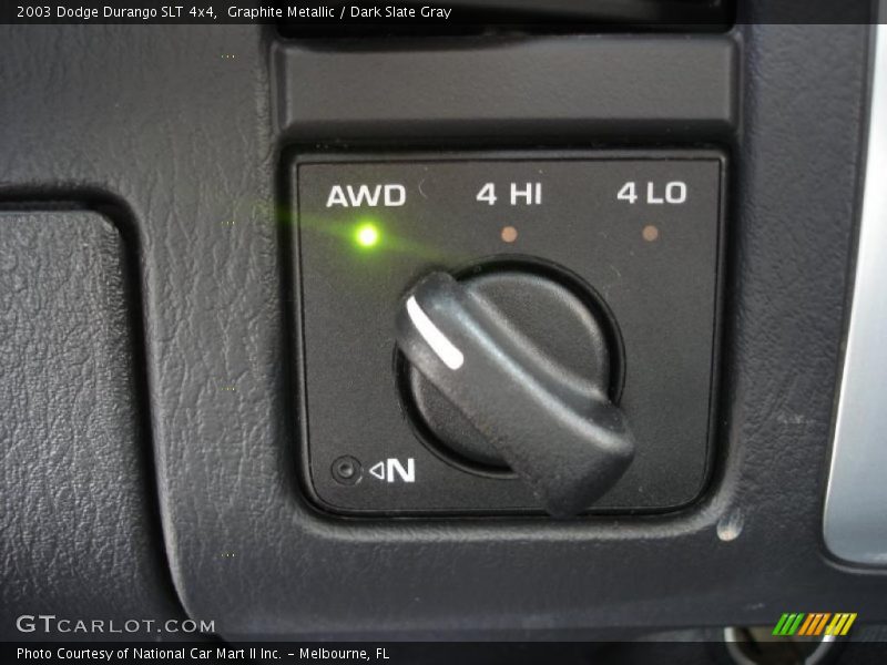Graphite Metallic / Dark Slate Gray 2003 Dodge Durango SLT 4x4