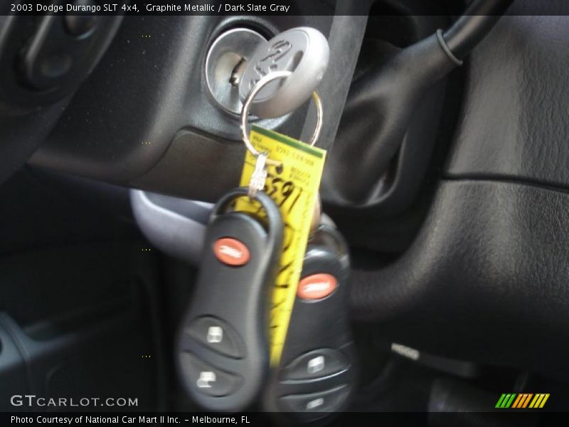 Graphite Metallic / Dark Slate Gray 2003 Dodge Durango SLT 4x4
