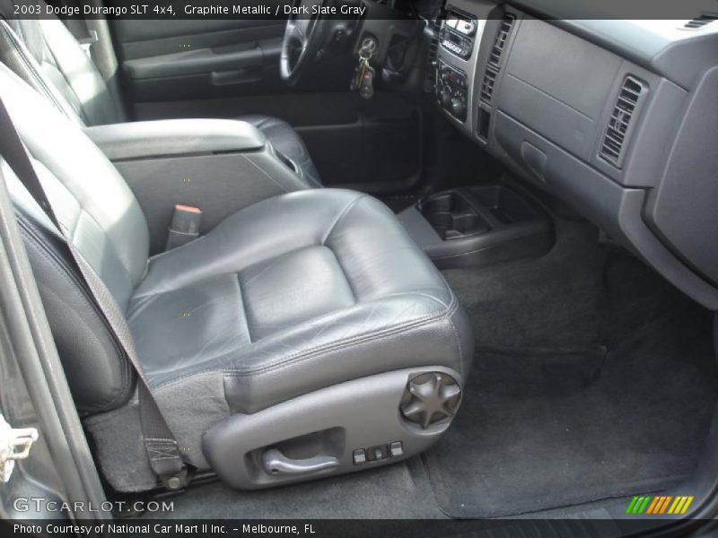 Graphite Metallic / Dark Slate Gray 2003 Dodge Durango SLT 4x4