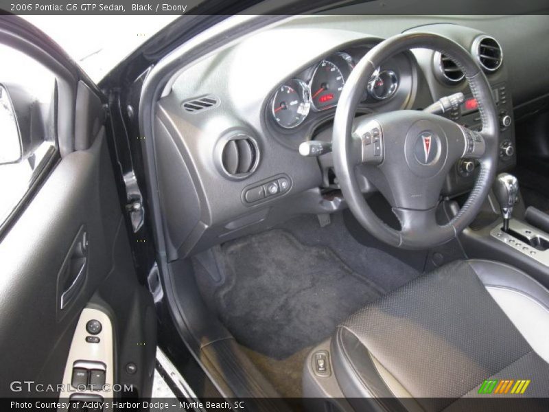 Black / Ebony 2006 Pontiac G6 GTP Sedan