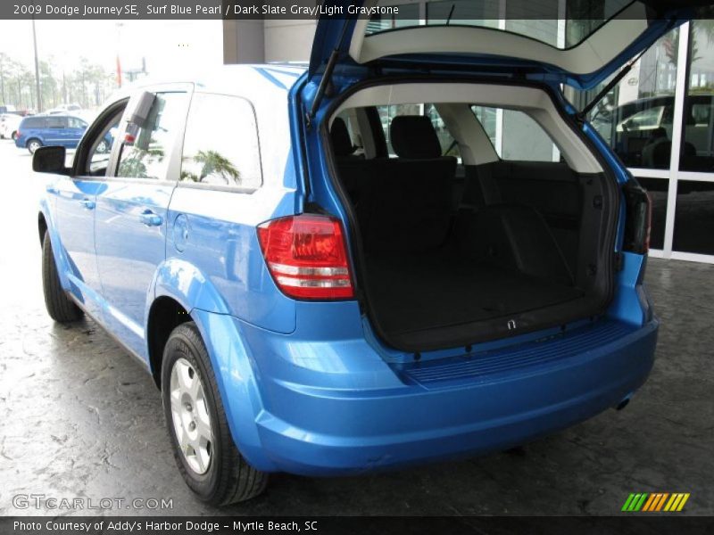 Surf Blue Pearl / Dark Slate Gray/Light Graystone 2009 Dodge Journey SE