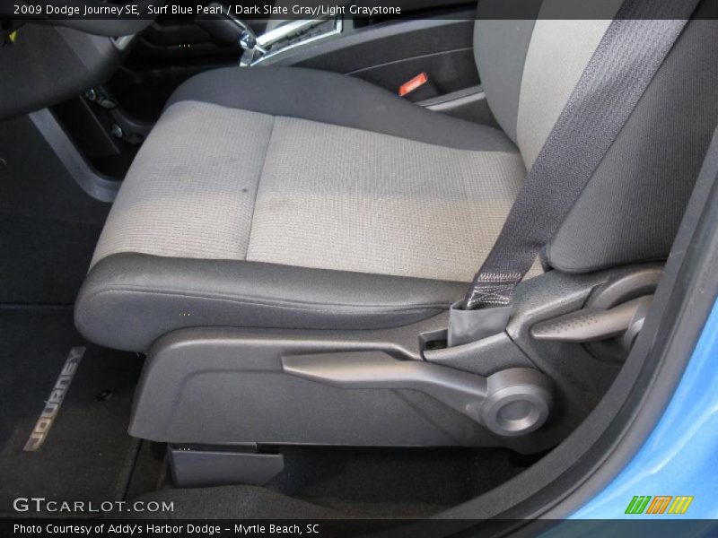 Surf Blue Pearl / Dark Slate Gray/Light Graystone 2009 Dodge Journey SE