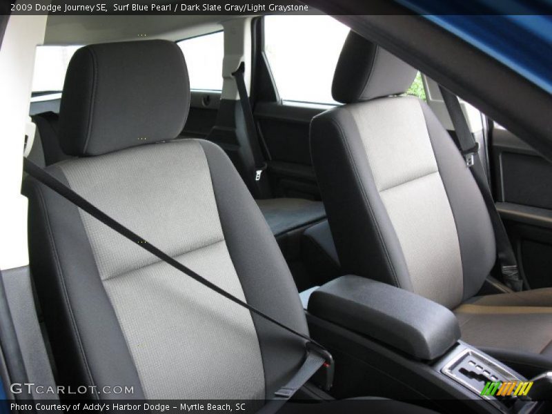 Surf Blue Pearl / Dark Slate Gray/Light Graystone 2009 Dodge Journey SE