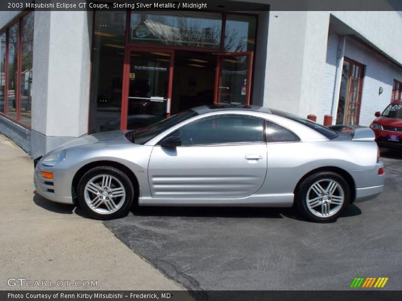 Sterling Silver Metallic / Midnight 2003 Mitsubishi Eclipse GT Coupe